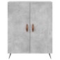 vidaXL Highboard Betongrau 69,5x34x180 cm Holzwerkstoff vidaXL Highboard Betongrau 69,5x34x180 cm Holzwerkstoff