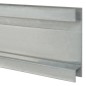 vidaXL Zaunpfosten 40 Stk. Silbern 280 cm Verzinkter Stahl vidaXL Zaunpfosten 40 Stk. Silbern 280 cm Verzinkter Stahl