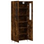 vidaXL Highboard Räuchereiche 69,5x34x180 cm Holzwerkstoff vidaXL Highboard Räuchereiche 69,5x34x180 cm Holzwerkstoff