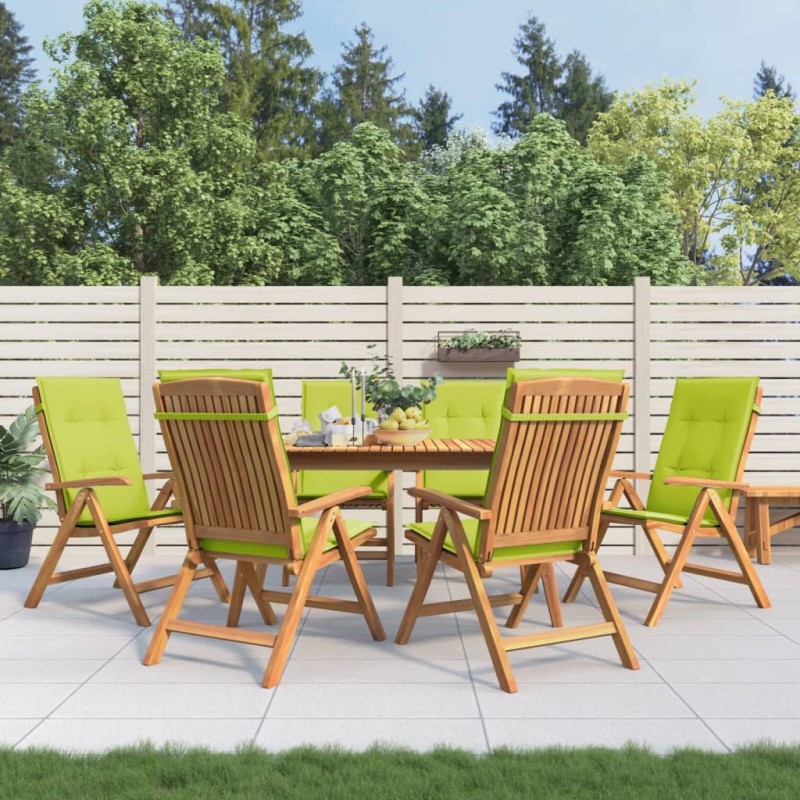vidaXL Gartenstühle mit Kissen 6 Stk. Massivholz Teak vidaXL Gartenstühle mit Kissen 6 Stk. Massivholz Teak