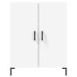 vidaXL Highboard Weiß 69,5x34x180 cm Holzwerkstoff vidaXL Highboard Weiß 69,5x34x180 cm Holzwerkstoff
