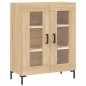 vidaXL Highboard Sonoma-Eiche 69,5x34x180 cm Holzwerkstoff vidaXL Highboard Sonoma-Eiche 69,5x34x180 cm Holzwerkstoff