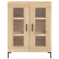 vidaXL Highboard Sonoma-Eiche 69,5x34x180 cm Holzwerkstoff vidaXL Highboard Sonoma-Eiche 69,5x34x180 cm Holzwerkstoff
