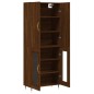 vidaXL Highboard Braun Eichen-Optik 69,5x34x180 cm Holzwerkstoff vidaXL Highboard Braun Eichen-Optik 69,5x34x180 cm Holzwerkstoff