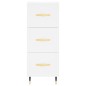 vidaXL Highboard Weiß 34,5x34x180 cm Holzwerkstoff vidaXL Highboard Weiß 34,5x34x180 cm Holzwerkstoff