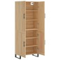 vidaXL Highboard Sonoma-Eiche 69,5x34x180 cm Holzwerkstoff vidaXL Highboard Sonoma-Eiche 69,5x34x180 cm Holzwerkstoff