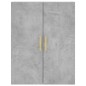 vidaXL Highboard Betongrau 69,5x34x180 cm Holzwerkstoff vidaXL Highboard Betongrau 69,5x34x180 cm Holzwerkstoff