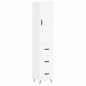 vidaXL Highboard Weiß 34,5x34x180 cm Holzwerkstoff vidaXL Highboard Weiß 34,5x34x180 cm Holzwerkstoff