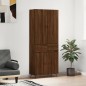 vidaXL Highboard Braun Eichen-Optik 69,5x34x180 cm Holzwerkstoff vidaXL Highboard Braun Eichen-Optik 69,5x34x180 cm Holzwerkstoff