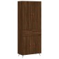vidaXL Highboard Braun Eichen-Optik 69,5x34x180 cm Holzwerkstoff vidaXL Highboard Braun Eichen-Optik 69,5x34x180 cm Holzwerkstoff