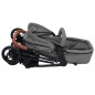 vidaXL 2-in-1 Kinderwagen Hellgrau und Schwarz Stahl vidaXL 2-in-1 Kinderwagen Hellgrau und Schwarz Stahl
