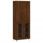vidaXL Highboard Braun Eichen-Optik 69,5x34x180 cm Holzwerkstoff vidaXL Highboard Braun Eichen-Optik 69,5x34x180 cm Holzwerkstoff