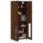 vidaXL Highboard Braun Eichen-Optik 69,5x34x180 cm Holzwerkstoff vidaXL Highboard Braun Eichen-Optik 69,5x34x180 cm Holzwerkstoff