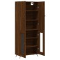 vidaXL Highboard Braun Eichen-Optik 69,5x34x180 cm Holzwerkstoff vidaXL Highboard Braun Eichen-Optik 69,5x34x180 cm Holzwerkstoff