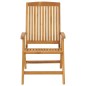 vidaXL Gartenstühle mit Auflagen 8 Stk. Massivholz Teak vidaXL Gartenstühle mit Auflagen 8 Stk. Massivholz Teak