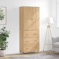 vidaXL Highboard Sonoma-Eiche 69,5x34x180 cm Holzwerkstoff vidaXL Highboard Sonoma-Eiche 69,5x34x180 cm Holzwerkstoff