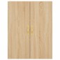 vidaXL Highboard Sonoma-Eiche 69,5x34x180 cm Holzwerkstoff vidaXL Highboard Sonoma-Eiche 69,5x34x180 cm Holzwerkstoff
