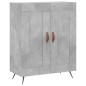 vidaXL Highboard Betongrau 69,5x34x180 cm Holzwerkstoff vidaXL Highboard Betongrau 69,5x34x180 cm Holzwerkstoff