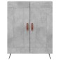 vidaXL Highboard Betongrau 69,5x34x180 cm Holzwerkstoff vidaXL Highboard Betongrau 69,5x34x180 cm Holzwerkstoff