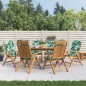 vidaXL Gartenstühle mit Kissen 6 Stk. Massivholz Teak vidaXL Gartenstühle mit Kissen 6 Stk. Massivholz Teak