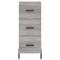 vidaXL Highboard Grau Sonoma 34,5x34x180 cm Holzwerkstoff vidaXL Highboard Grau Sonoma 34,5x34x180 cm Holzwerkstoff