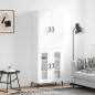 vidaXL Highboard Hochglanz-Weiß 69,5x34x180 cm Holzwerkstoff vidaXL Highboard Hochglanz-Weiß 69,5x34x180 cm Holzwerkstoff
