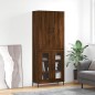 vidaXL Highboard Braun Eichen-Optik 69,5x34x180 cm Holzwerkstoff vidaXL Highboard Braun Eichen-Optik 69,5x34x180 cm Holzwerkstoff