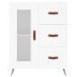 vidaXL Highboard Weiß 69,5x34x180 cm Holzwerkstoff vidaXL Highboard Weiß 69,5x34x180 cm Holzwerkstoff