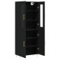 vidaXL Highboard Schwarz 69,5x34x180 cm Holzwerkstoff vidaXL Highboard Schwarz 69,5x34x180 cm Holzwerkstoff