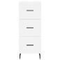 vidaXL Highboard Weiß 34,5x34x180 cm Holzwerkstoff vidaXL Highboard Weiß 34,5x34x180 cm Holzwerkstoff