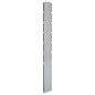 vidaXL Zaunpfosten 10 Stk. Silbern 180 cm Verzinkter Stahl vidaXL Zaunpfosten 10 Stk. Silbern 180 cm Verzinkter Stahl