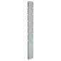vidaXL Zaunpfosten 20 Stk. Silbern 180 cm Verzinkter Stahl vidaXL Zaunpfosten 20 Stk. Silbern 180 cm Verzinkter Stahl