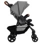 3-in-1 Kinderwagen Hellgrau Stahl 3-in-1 Kinderwagen Hellgrau Stahl