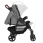 3-in-1 Kinderwagen Hellgrau Stahl 3-in-1 Kinderwagen Hellgrau Stahl