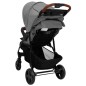 3-in-1 Kinderwagen Hellgrau Stahl 3-in-1 Kinderwagen Hellgrau Stahl
