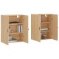 vidaXL Wandschränke 2 Stk. Sonoma-Eiche 69,5x34x90 cm vidaXL Wandschränke 2 Stk. Sonoma-Eiche 69,5x34x90 cm