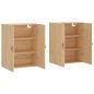 vidaXL Wandschränke 2 Stk. Sonoma-Eiche 69,5x34x90 cm vidaXL Wandschränke 2 Stk. Sonoma-Eiche 69,5x34x90 cm