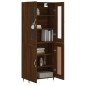 vidaXL Highboard Braun Eichen-Optik 69,5x34x180 cm Holzwerkstoff vidaXL Highboard Braun Eichen-Optik 69,5x34x180 cm Holzwerkstoff