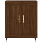 vidaXL Highboard Braun Eichen-Optik 69,5x34x180 cm Holzwerkstoff vidaXL Highboard Braun Eichen-Optik 69,5x34x180 cm Holzwerkstoff