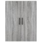 Highboard Grau Sonoma 69,5x34x180 cm Holzwerkstoff Highboard Grau Sonoma 69,5x34x180 cm Holzwerkstoff
