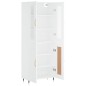 vidaXL Highboard Weiß 69,5x34x180 cm Holzwerkstoff vidaXL Highboard Weiß 69,5x34x180 cm Holzwerkstoff