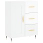 vidaXL Highboard Hochglanz-Weiß 69,5x34x180 cm Holzwerkstoff vidaXL Highboard Hochglanz-Weiß 69,5x34x180 cm Holzwerkstoff