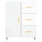 vidaXL Highboard Hochglanz-Weiß 69,5x34x180 cm Holzwerkstoff vidaXL Highboard Hochglanz-Weiß 69,5x34x180 cm Holzwerkstoff