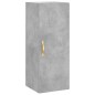 vidaXL Highboard Betongrau 34,5x34x180 cm Holzwerkstoff vidaXL Highboard Betongrau 34,5x34x180 cm Holzwerkstoff