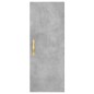 vidaXL Highboard Betongrau 34,5x34x180 cm Holzwerkstoff vidaXL Highboard Betongrau 34,5x34x180 cm Holzwerkstoff