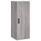 vidaXL Highboard Grau Sonoma 34,5x34x180 cm Holzwerkstoff vidaXL Highboard Grau Sonoma 34,5x34x180 cm Holzwerkstoff
