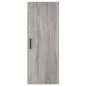 vidaXL Highboard Grau Sonoma 34,5x34x180 cm Holzwerkstoff vidaXL Highboard Grau Sonoma 34,5x34x180 cm Holzwerkstoff