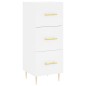 vidaXL Highboard Weiß 34,5x34x180 cm Holzwerkstoff vidaXL Highboard Weiß 34,5x34x180 cm Holzwerkstoff
