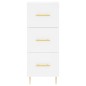 vidaXL Highboard Weiß 34,5x34x180 cm Holzwerkstoff vidaXL Highboard Weiß 34,5x34x180 cm Holzwerkstoff