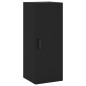 vidaXL Highboard Schwarz 34,5x34x180 cm Holzwerkstoff vidaXL Highboard Schwarz 34,5x34x180 cm Holzwerkstoff